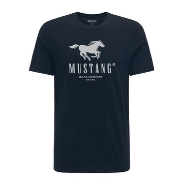 MUSTANG ALEX C PRINT MĘSKI T-SHIRT KOSZULKA LOGO TEE NADRUK M