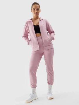 СПОРТИВНЫЕ БРЮКИ ЖЕНСКИЕ 4F СПОРТИВНЫЕ БРЮКИ ИЗ ХЛОПКА С КАРМАНАМИ SS24F606