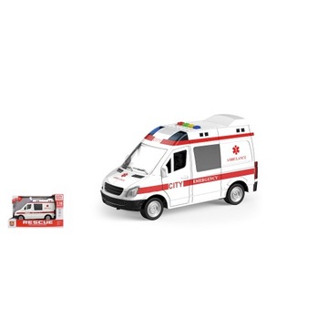 AMBULANS VAN pojazd ŚWIATŁO DŹWIĘK