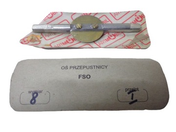 gaźnik FIAT 125p-WEBER przepustnica z osią 8,0 mm