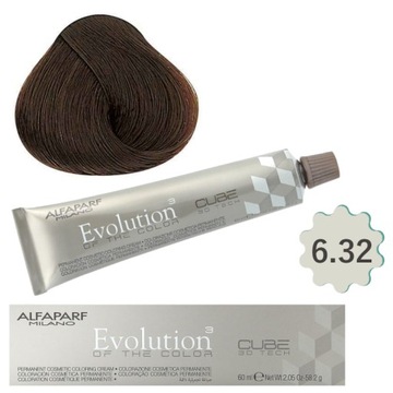 Alfaparf Evolution Farba do włosów 60ml 6.32