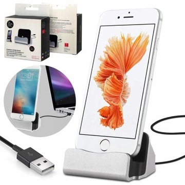 STACJA ŁADOWANIA DOKUJĄCA ŁADOWARKA DO IPHONE PRO MAX 14 13 12 11 X 8 7 6 5