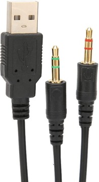 Кабель для сталей Arctis 3 5 7 9x Pro | USB Led