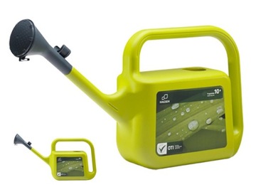 Konewka TRAPEZIUM ergonomiczna 10L zielona HAGSEN