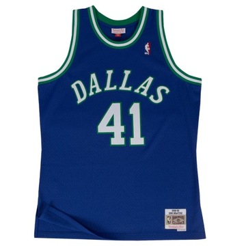 Koszulka Mitchell & Ness - DIRK NOWITZKI #41 ROYAL - M