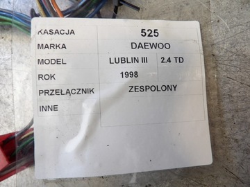 DAEWOO LUBLIN III PŘEPÍNAČ KOMBINOVANÝ