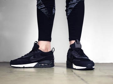 damskie buty Nike AIR MAX 90 ORYGINAŁ sportowe sneakersy czarne Futura