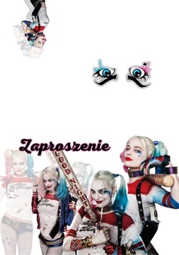 ПРИГЛАШЕНИЕ HARLEY QUEEN ПРИГЛАШЕНИЯ В КИНО 20x15 см