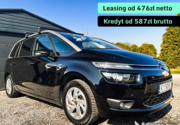 Citroen Grand C4 Picasso II 2014 Citroen C4 Grand Picasso Bezwypadkowy, FV23, 7os, KredytowanieLeasing, Exc