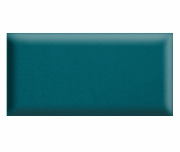 Panel tapicerowany 3D welurowy, szmaragd, 60x30cm