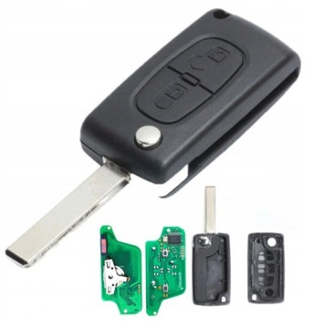 KLUCZYK Z ELEKTRONIKĄ PEUGEOT 207 307 308 407 607
