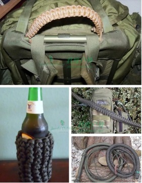PARACORD 550 ОРИГИНАЛЬНЫЙ 7-ЖИЛЬНЫЙ ЧЕРНЫЙ КАБЕЛЬ 100м