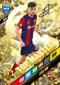 Panini FIFA 2024 Top Master RAR 3 Pedri (FC Barcelona)
