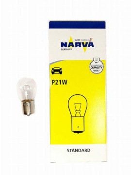 NARVA ŻARÓWKA 12V/21W BA15S 10SZT.