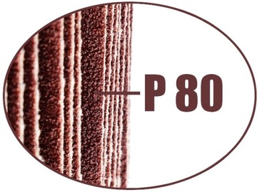 ДИСК ЛЕПЕНЧАТЫЙ ШЛИФОВАЛЬНЫЙ ДИСК НА ХВОСТОВИКЕ ДЛЯ СВЕРЛИЛЬНОГО СТАНКА 20х10 ГР. 80PL