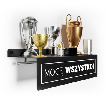 WIESZAK na Medale PÓŁKA na PUCHARY - Metalowy, Pojemny, Wysoka Jakość, HIT