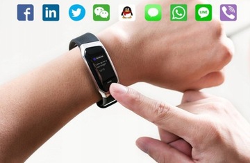 SMARTBAND ЖЕНСКИЕ СМАРТЧАСЫ ИЗМЕРИТЕЛЬ СЕРДЕЧНОГО РИТМА SMS
