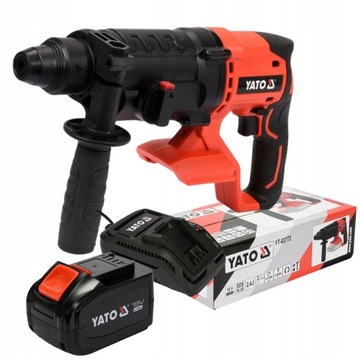 YATO MŁOTOWIERTARKA MŁOT UDAROWY SDS+ 18V +6Ah