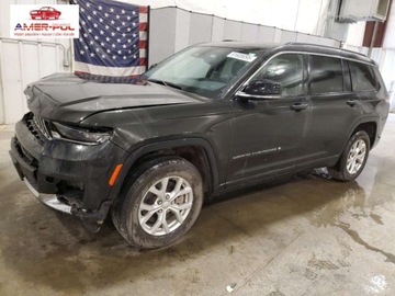 Jeep Grand Cherokee V 2023 Jeep Grand Cherokee L LIMITED, V6, 4x4, od ubezpieczalni 3.6 Benzyna 293KM