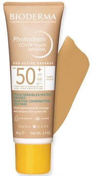 BIODERMA PHOTODERM COVER TOUCH MINERAL SPF50+ FLUID ODCIEŃ CIEMNY