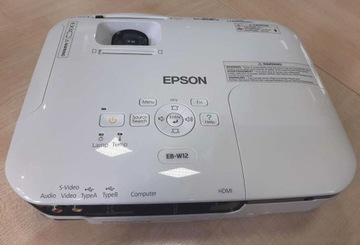 EPSON EB-W12 H428B HDMI VGA 2800 лм ЖК-проектор