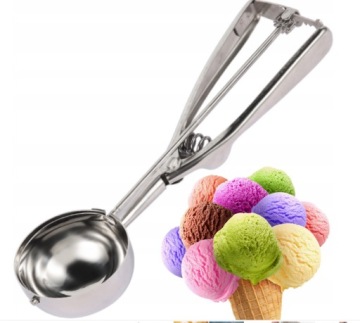 ЛОЖКА ДЛЯ МОРОЖЕНОГО БОЛЬШОЙ КАРТОФЕЛЬ РИС БОЛЬШИЕ СТАЛЬНЫЕ МОНО ПОРЦИИ XXL