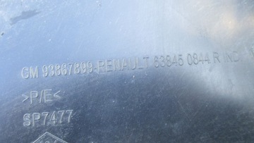 OPEL VIVARO B 16R PODBĚH LEVÝ PŘEDNÍ 93867899 638450844R