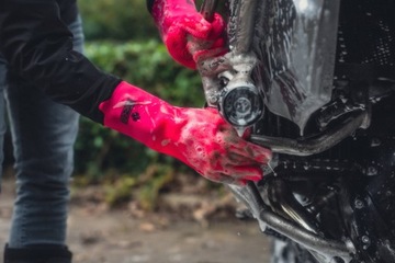 Перчатки для очистки грязи от слизи