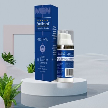 Крем для мужчин Snailmed Men с улиточной слизью