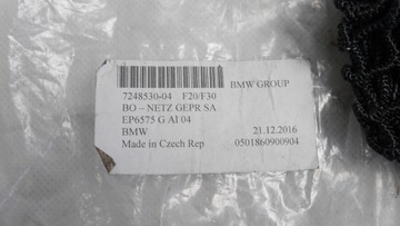 BMW F20 F30 F31 F32 F36 F80 F82 MŘÍŽKA PODLAHY KUFRU NOVÁ 7248530
