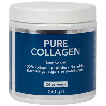 Kolagen Rybi PURE COLLAGEN 240g KOLAGEN w Proszku Naturalny Colagen Kolagen