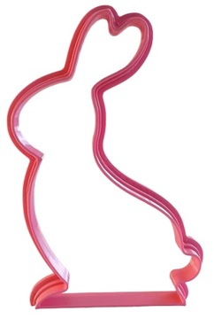 FOREMKA WYKRAWACZ CIASTEK WIELKANOC ZAJĄC_4 10 CM