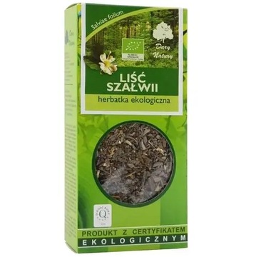 Herbatka Szałwia liść 25 g EKO