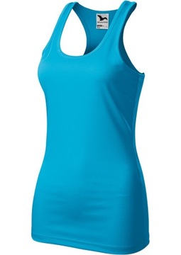 MALFINI RACER 167 damska koszulka SPORTOWA TOP BOKSERKA na RAMIĄCZKACH XS