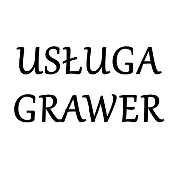 GRAWER USŁUGA GRAWEROWANIA BIŻUTERII
