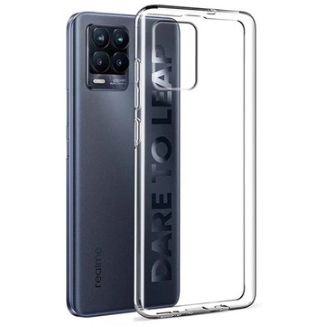 Etui Silikonowe przeźroczyste do Realme 8 / 8 Pro