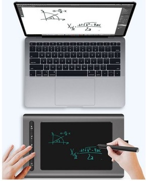 Nowy tablet graficzny 14”, 2,4 G, LCD dual view