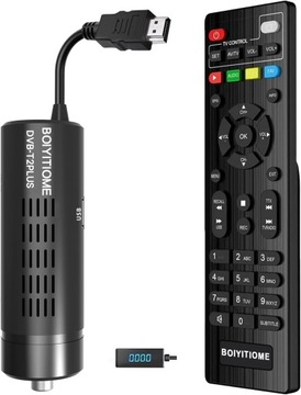 Dekoder Tuner Adapter cyfrowej telewizji naziemnej 4K HD DVB-T2 DVB-T2PLUS
