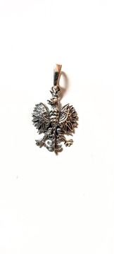 Orzełek - zawieszka srebrna