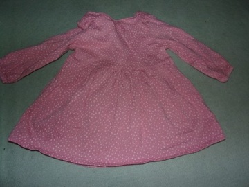 Sukienka bawełniana 6-9m NEXT