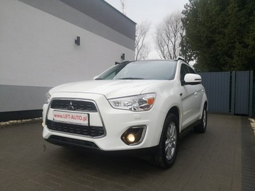 Mitsubishi ASX I SUV Facelifting 1.8 150KM 2014 Mitsubishi ASX 1.8Di-D 150KM Klimatronic Tempomat