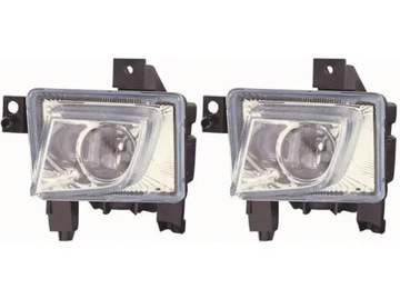 2X SVĚTLA MLHOVKOVÉ HALOGEN ABAKUS L+P DO OPEL VECTRA C GTS