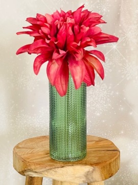 НАБОР 2x МАЛЕНЬКАЯ ВАЗА СТЕКЛЯННАЯ ВАЗА J ЗЕЛЕНЫЙ ЙОД