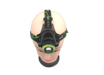 LATARKA CZOŁOWA CZOŁÓWKA LAMPA REFLEKTOR LED T6 +