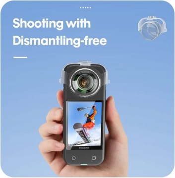ЧЕХОЛ STARTRC + КРЫШКА ОБЪЕКТИВА ДЛЯ INSTA360 X3