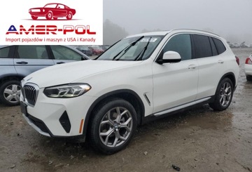 BMW X3 G01 2022 BMW X3 XDRIVE30I, od ubezpieczalni 2.0 Benzyna 248KM