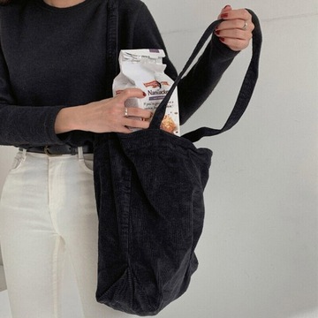 Sznurek Damski Torebka Torba Podróżna, black