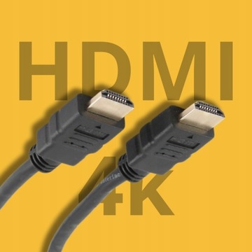 HDMI - КАБЕЛЬ HDMI РАЗЪЕМ ETHERNET 4K 60 Гц UHD 3D ЧЕРНЫЙ 1,8 м