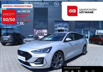 Ford Focus IV Kombi Facelifting 1.0 EcoBoost MHEV 155KM 2025 Ford Focus 1.0 MHEV 155KM St-Line Automat Salon PL 1wlasciciel Vat 23 Gwar