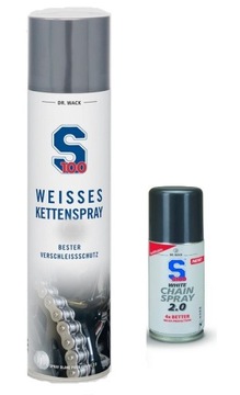 SMAR DO ŁAŃCUCHA S100 2.0 400ml + 100ml WHITE CHAI